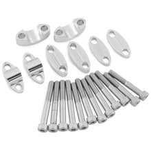 BikeMaster Handlebar Risers Silver 7/8" YC-201SIL_85577