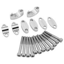 BikeMaster Handlebar Risers Silver 1-1/8" YC-202SIL_991170
