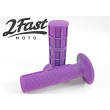 2FastMoto Twist Throttle 7/8" Handlebar MX Grip Set - Purple  2fm-42-24631_620189