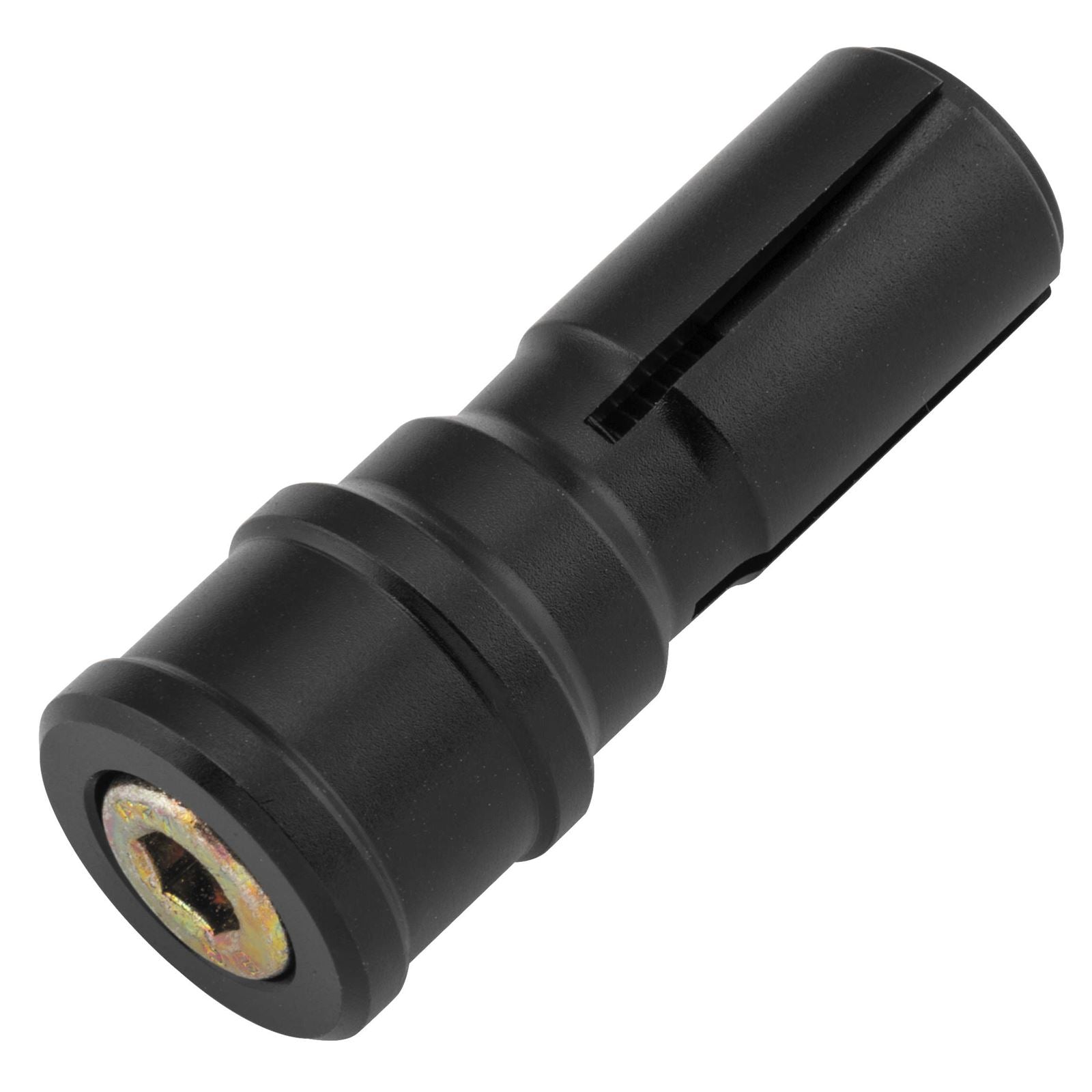 BikeMaster Bar End Adaptor for Clamp-On Mirror Black 7/8" - Each FHM005-AD-7/8BK_85647