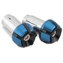 BikeMaster Two-Piece Anti-Vibration Bar Ends Black Blue 02-0901BBU_85656
