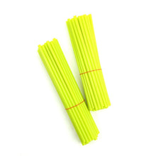 2FastMoto 76pcs Wheel Spoke Skin Cover Wrap for MX Dirt Bike Hi-Viz Yellow/Green 10-1070HY_1770853