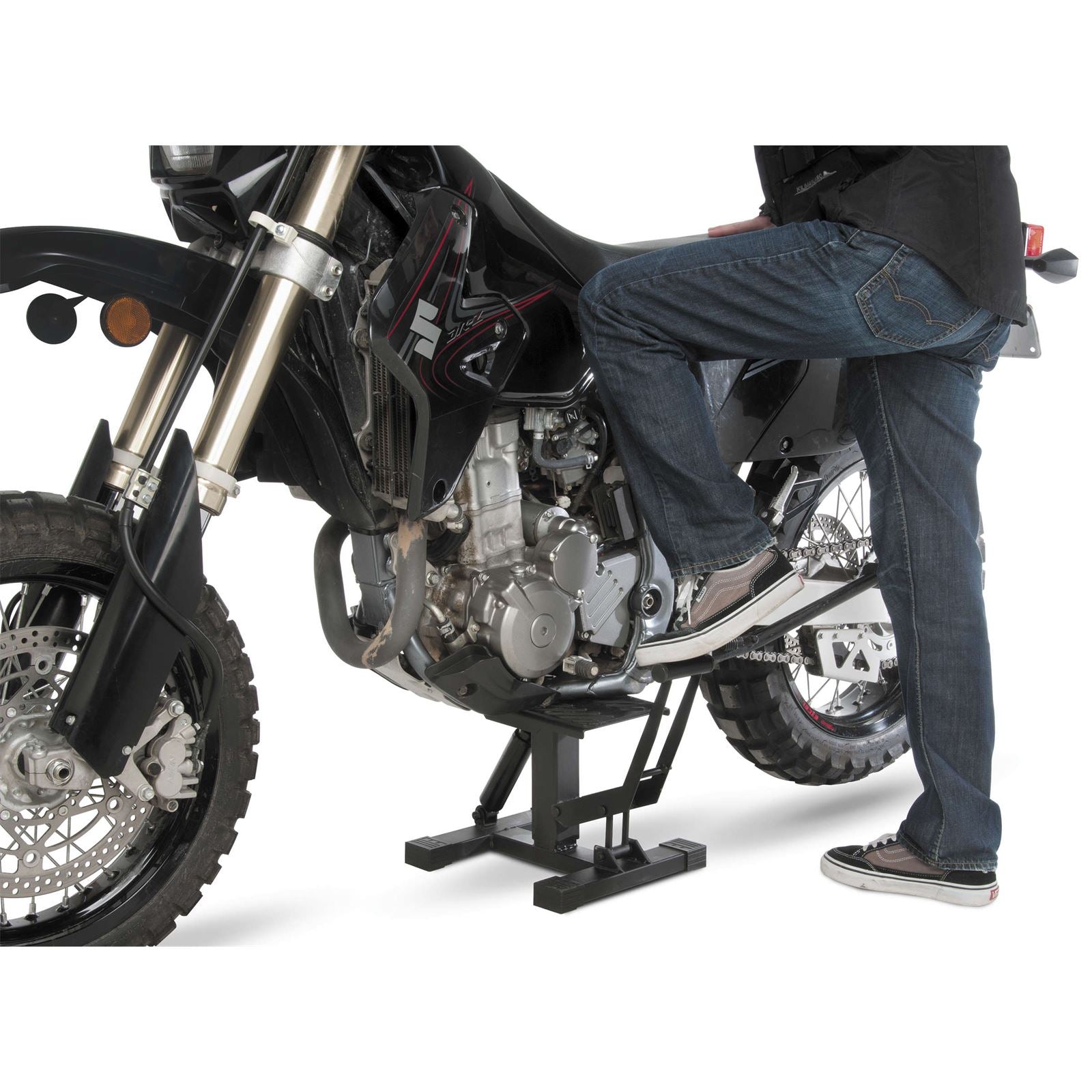 BikeMaster Easy Lift and Lower Stand Bike Black TLMLTD-01_85815