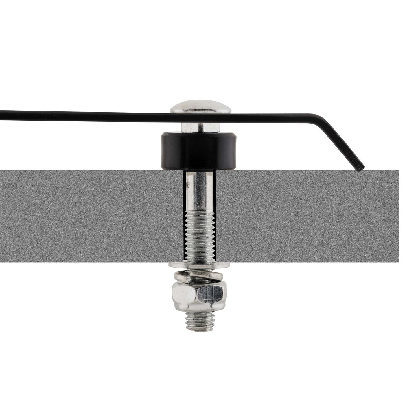 BikeMaster Heavy-Duty Wheel Chock Silver TLWC04_85874