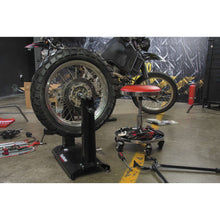 BikeMaster Ultimate Shop Stool with Tool Caddy Stool Tool Work Station Red PWMS-03_85886