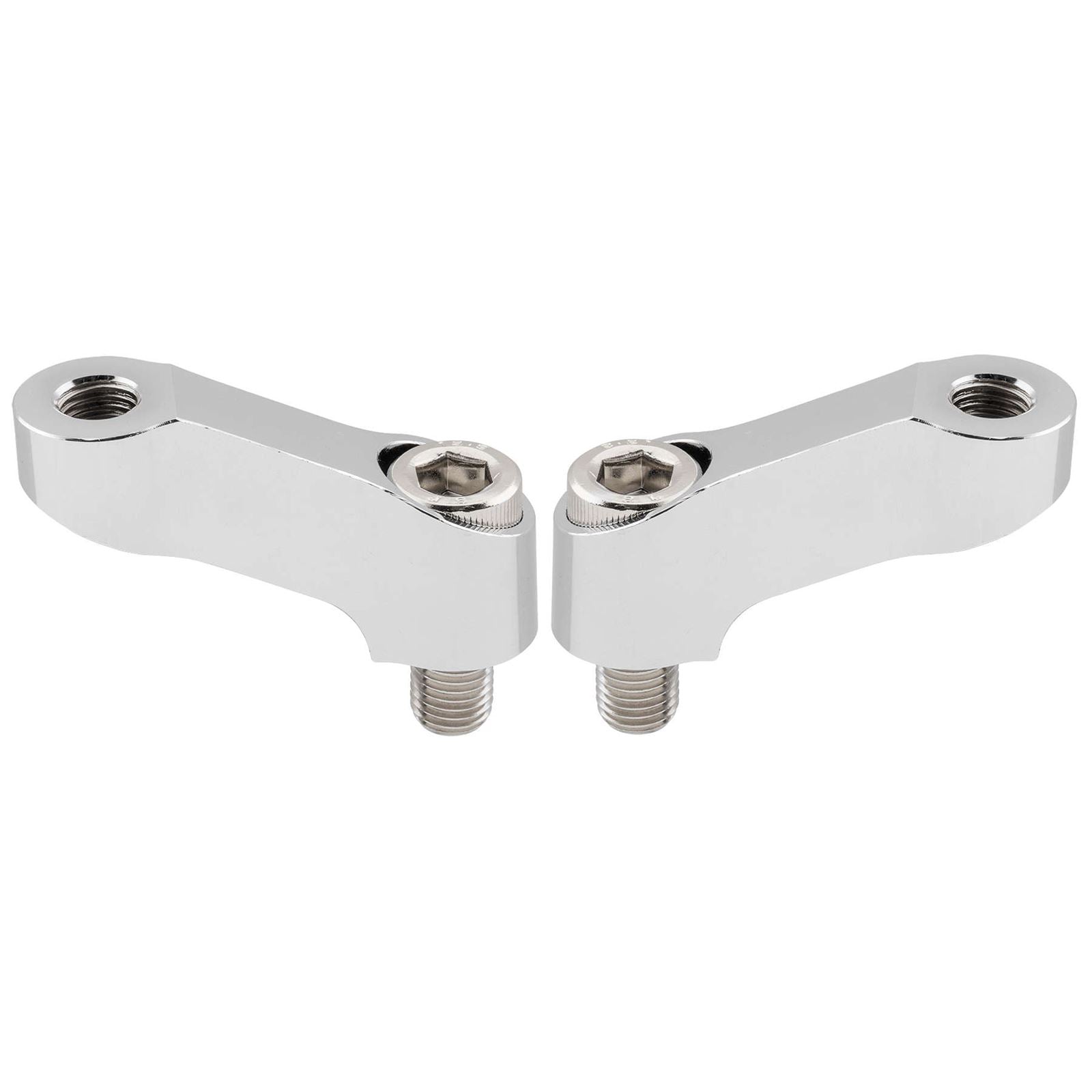 BikeMaster Mirror Extensions Universal Chrome 29-21101_85889