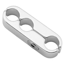 BikeMaster Line Cable Clamps Silver 3-Line YC-5124-1 SLV_85894