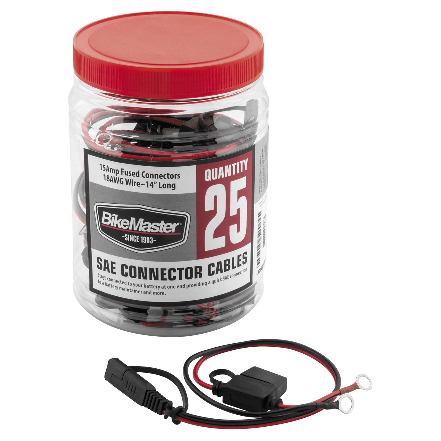 BikeMaster SAE Wire with Fuse SPT-1 30 CM_85914