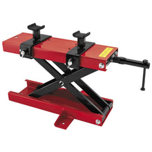 BikeMaster Center Jack Steel 1,100 lb. Capacity 3-1/2" to 16" Lifting Height Red TL-M01102_85924