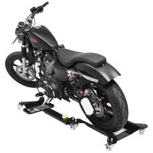 BikeMaster Adjustable Motorcycle Dolly Suitabel For Most Models With Side Stand Black TLMD-B_85930