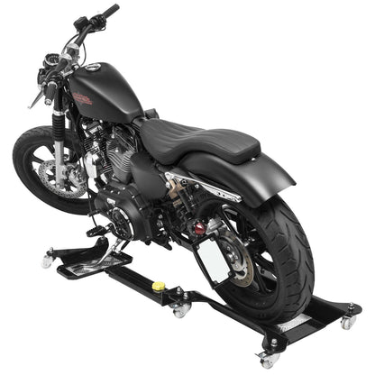 BikeMaster Adjustable Motorcycle Dolly Suitabel For Most Models With Side Stand Black TLMD-B_85930
