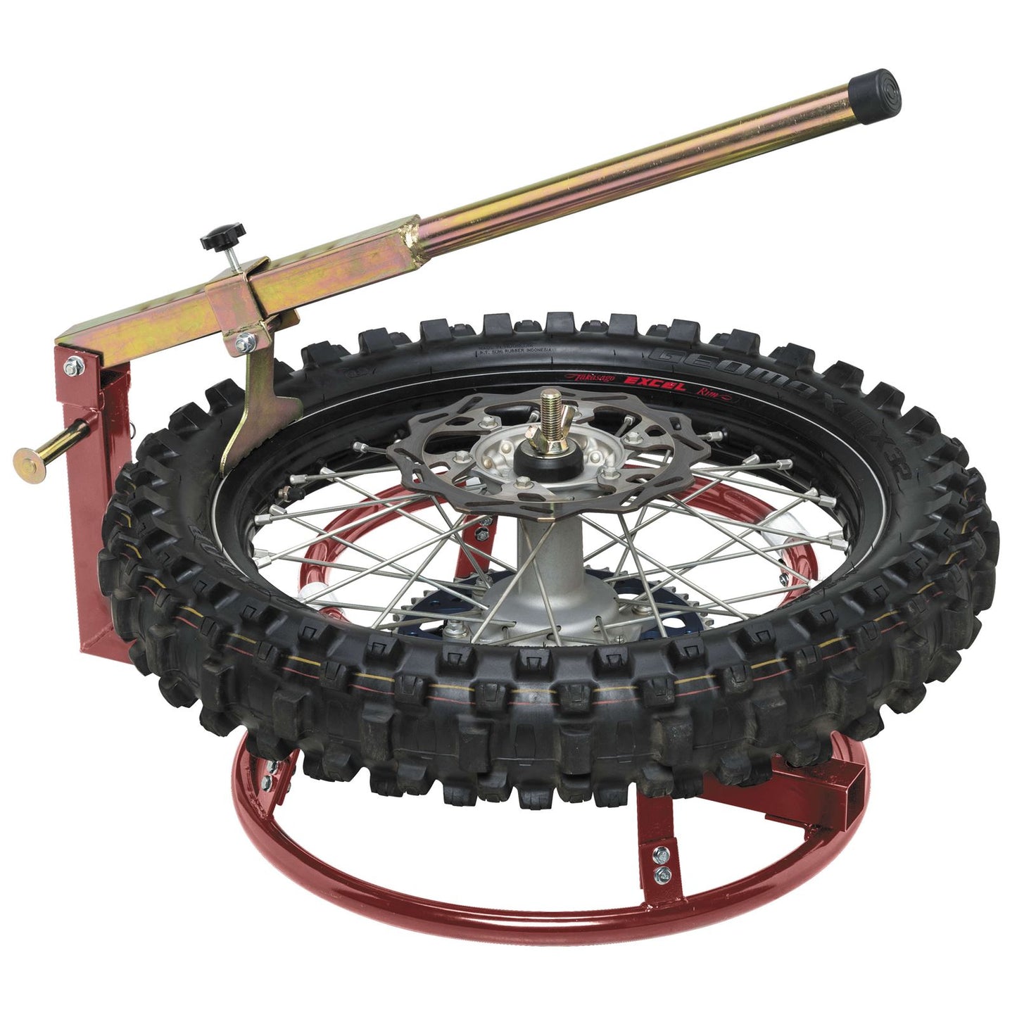 BikeMaster Tire Change Stand With Bead Breaker Red [MPN: TLPTC-6]_85934