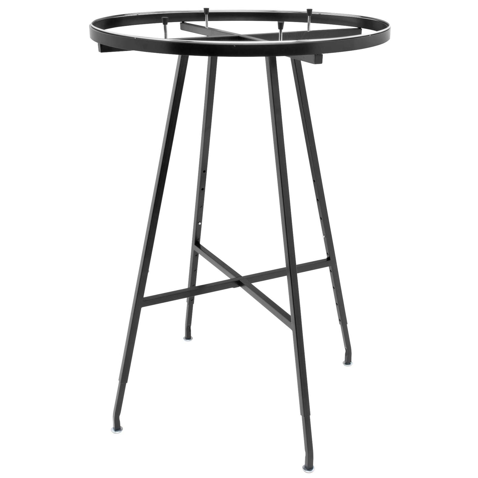 J. Haws Glass Top Rounder Base - 36" - Black - (Glass sold separately) [MPN: K50-B]_86099