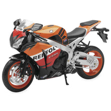 New-Ray Toys Replica 1:6 Scale Motorcycle Sport Bike Orange - Repsol Honda CBR1000RR 49073-1_86149