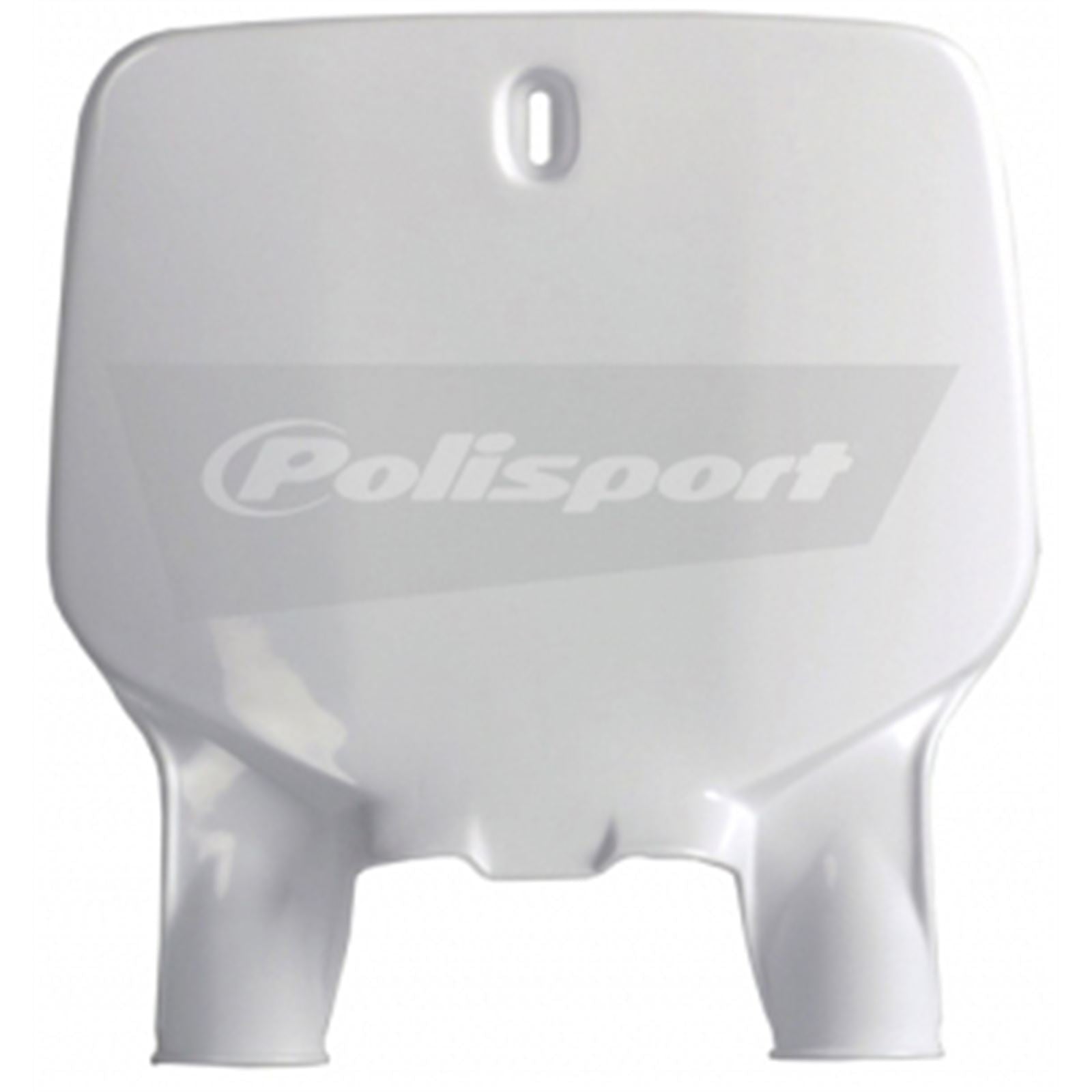 Polisport Front Plate White 8677000001_86160