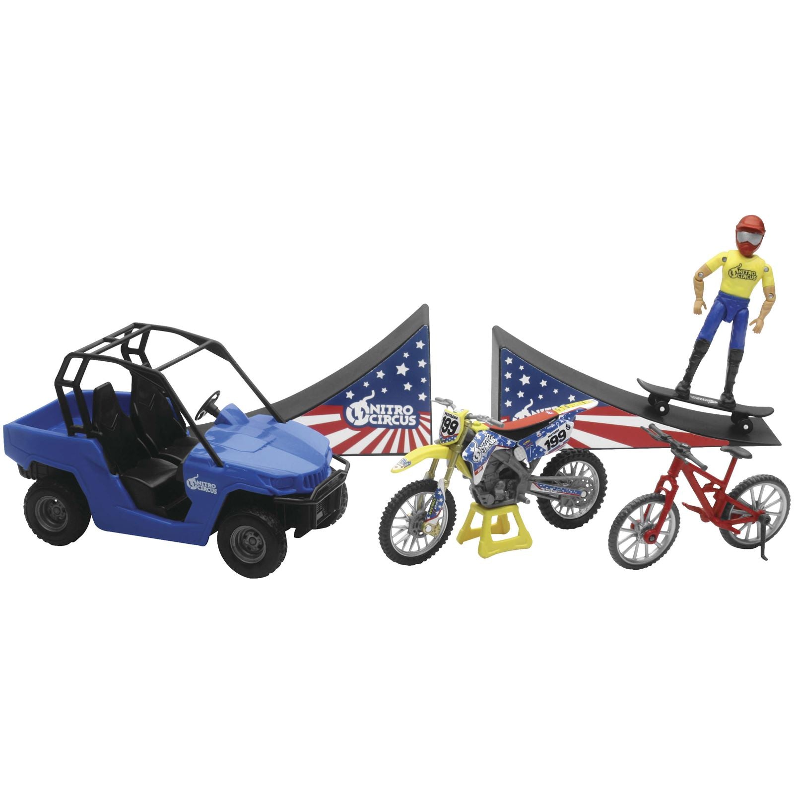 New-Ray Toys Replica Nitro Circus Play Set 67685_86168