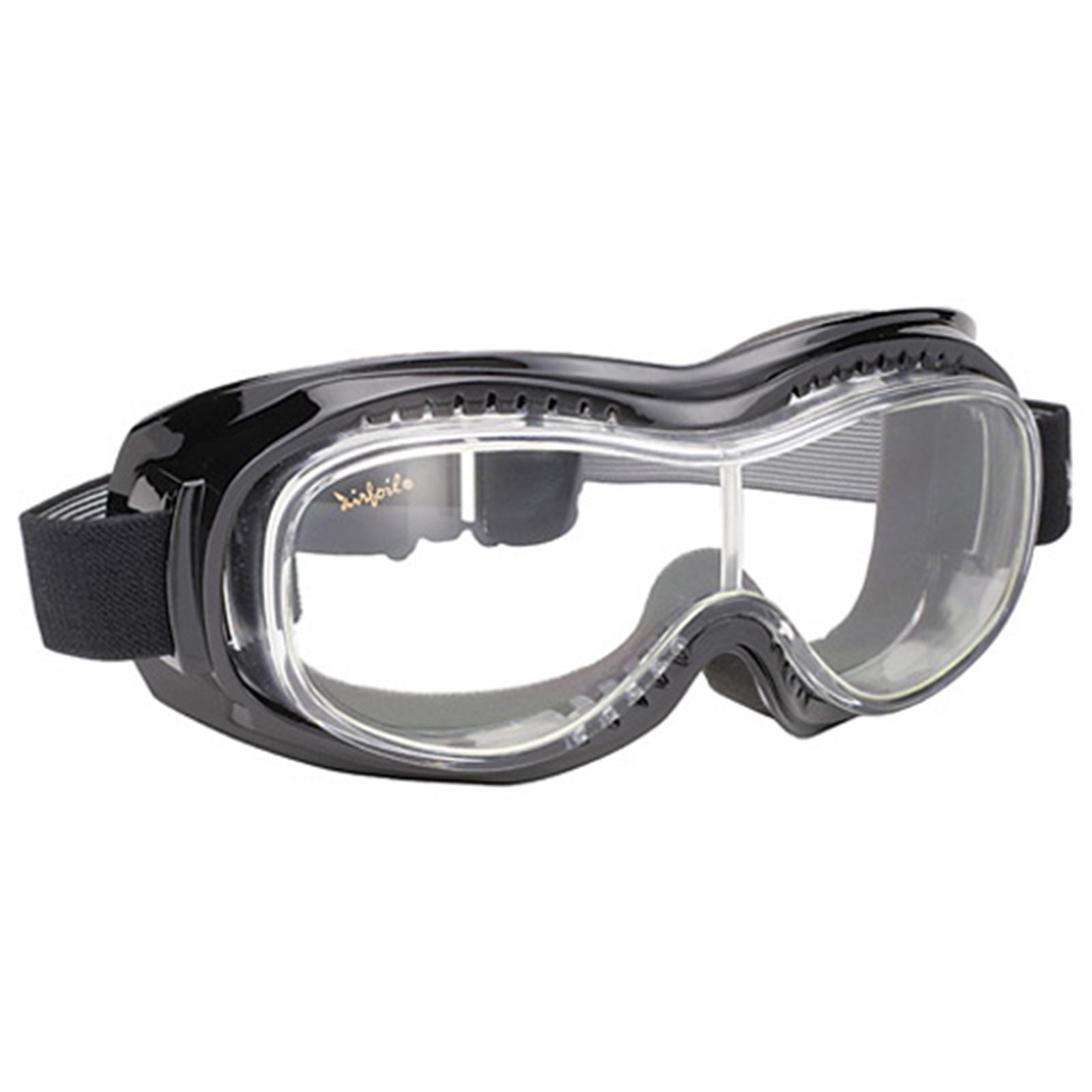 Pacific Coast Sunglasses Airfoil 9300 Series Black Goggles - Clear Lens [MPN: 9305]_559324