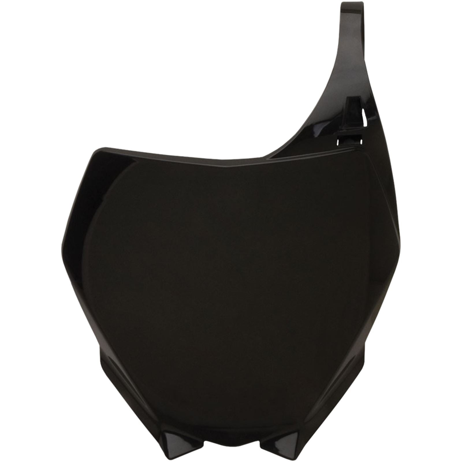 Acerbis Front Number Plate - Black for Yamaha YZ 2042390001_86368