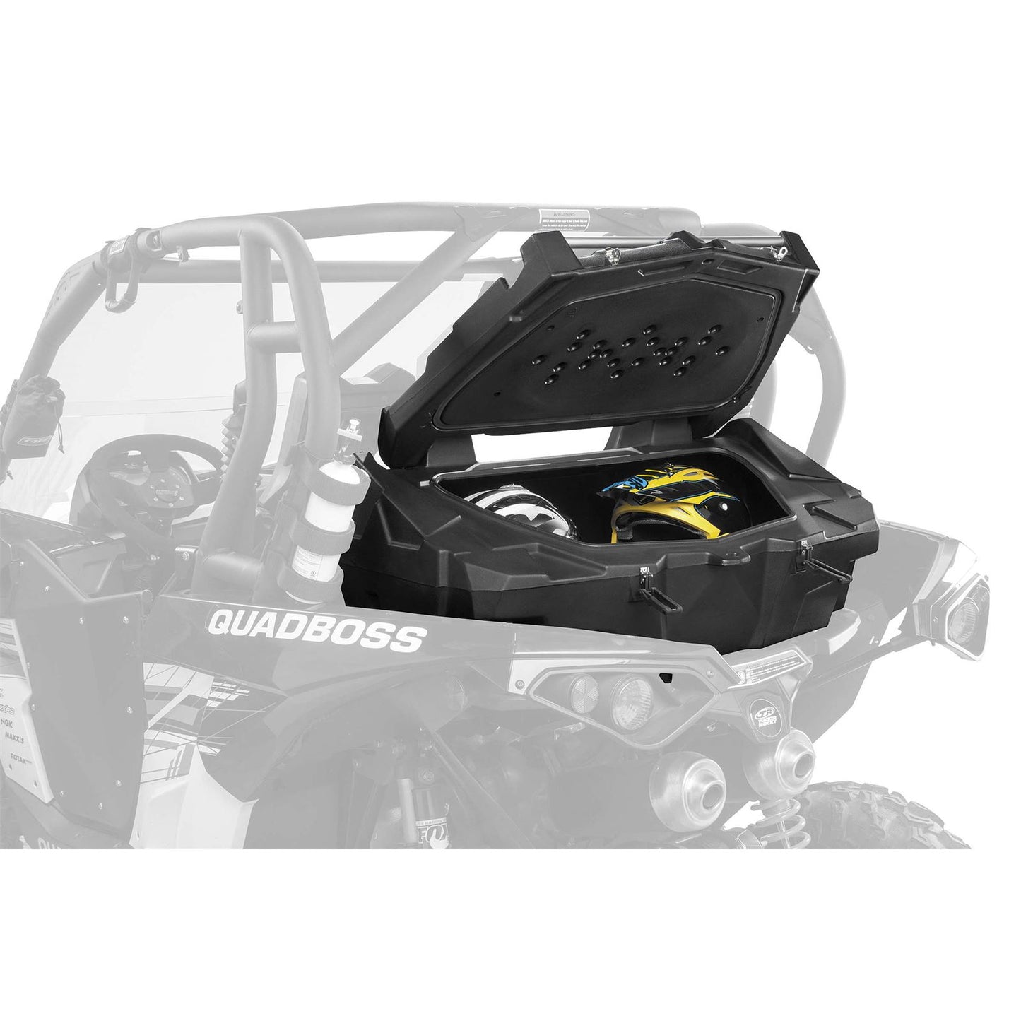 QuadBoss Expedition Series UTV Cargo Box UTV Storage - Black 600606_86382