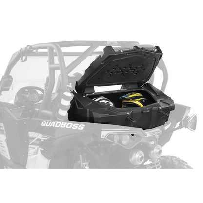 QuadBoss Expedition Series UTV Cargo Box UTV Storage - Black 600606_86382