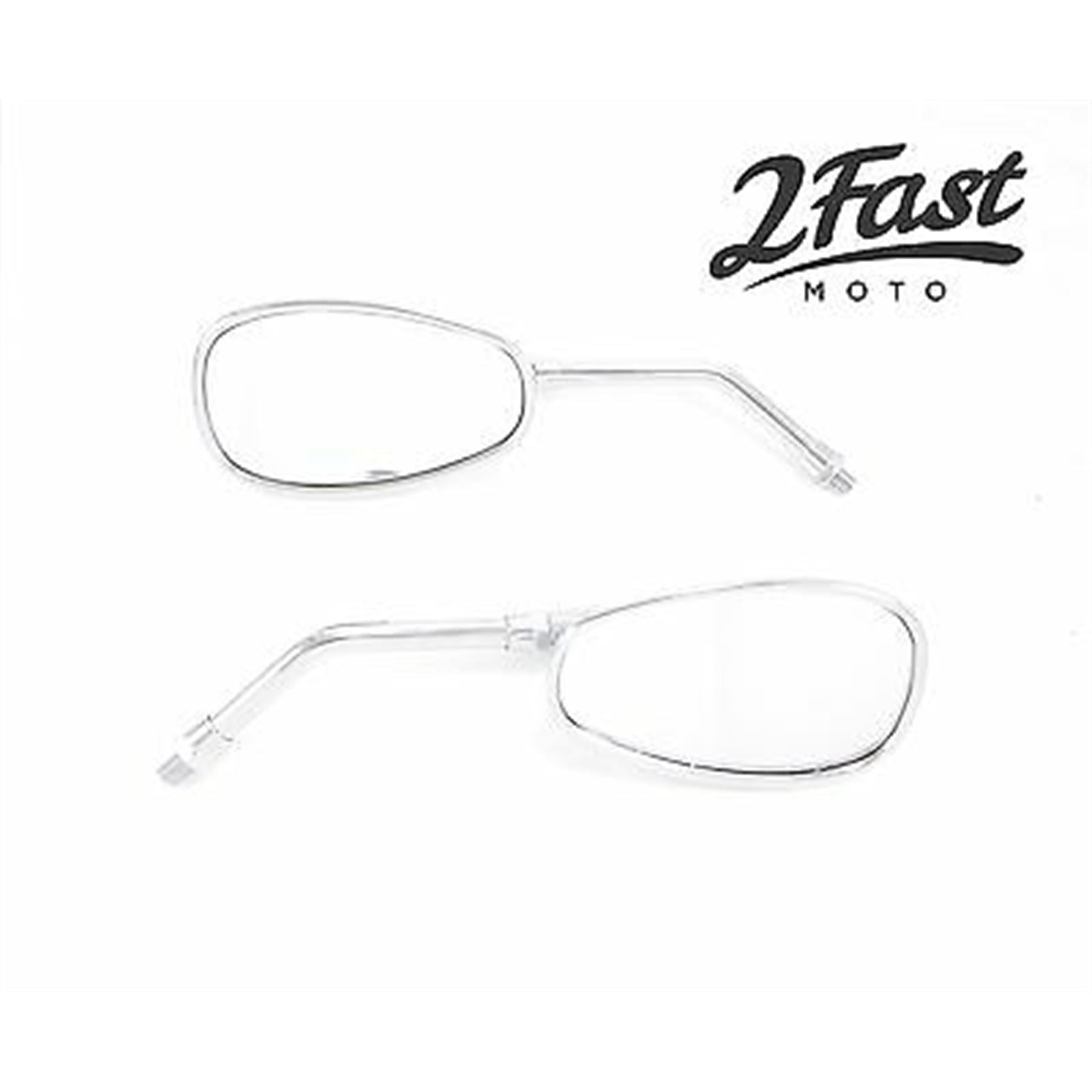 2FastMoto Chrome Right and Left Mirror for Yamaha VMX / XV / XJ  20-86831 / 20-88632_657129