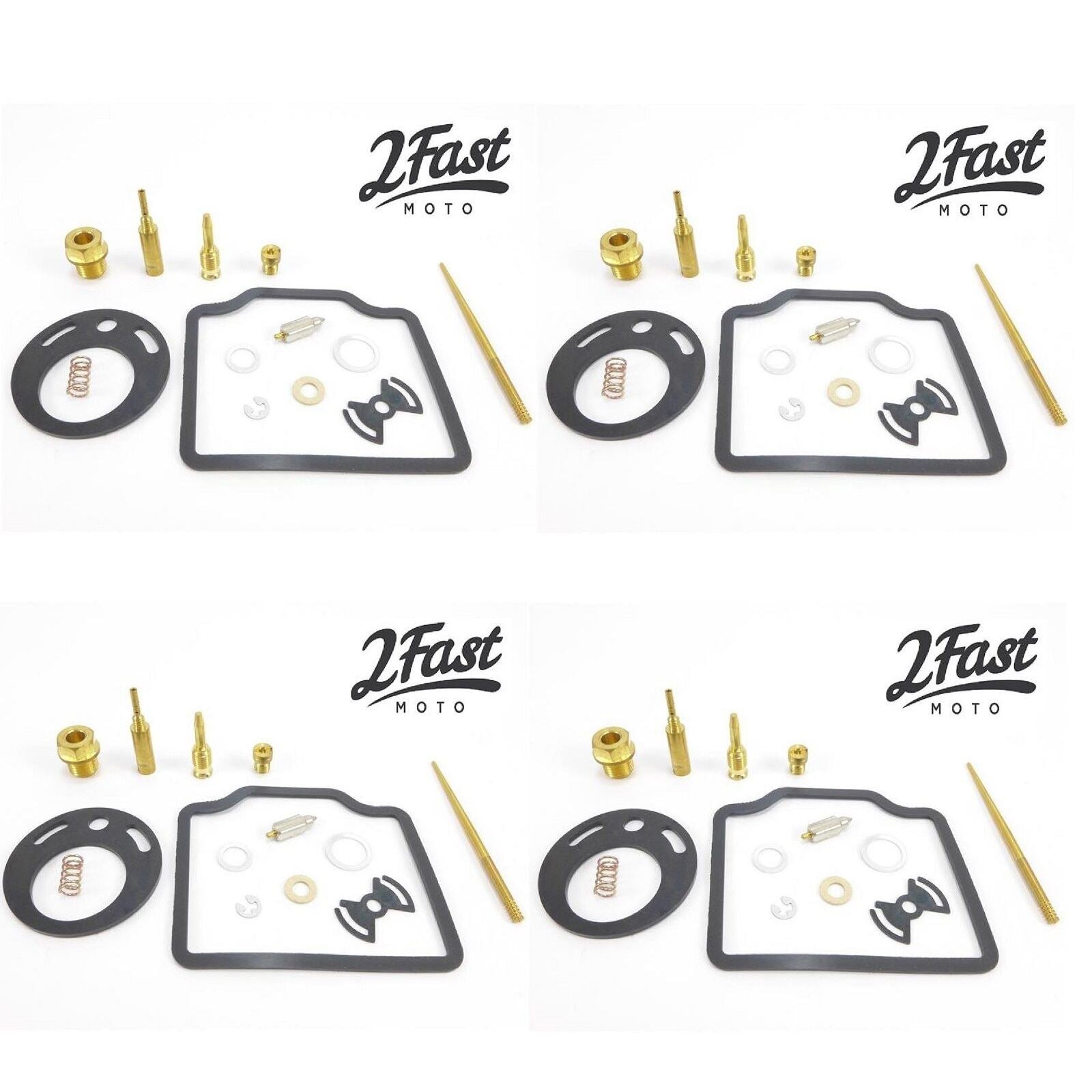 2FastMoto Carburetor Rebuild Repair Kit 4/Pack for Honda CB750K, CB750 Four kh-0024_659055