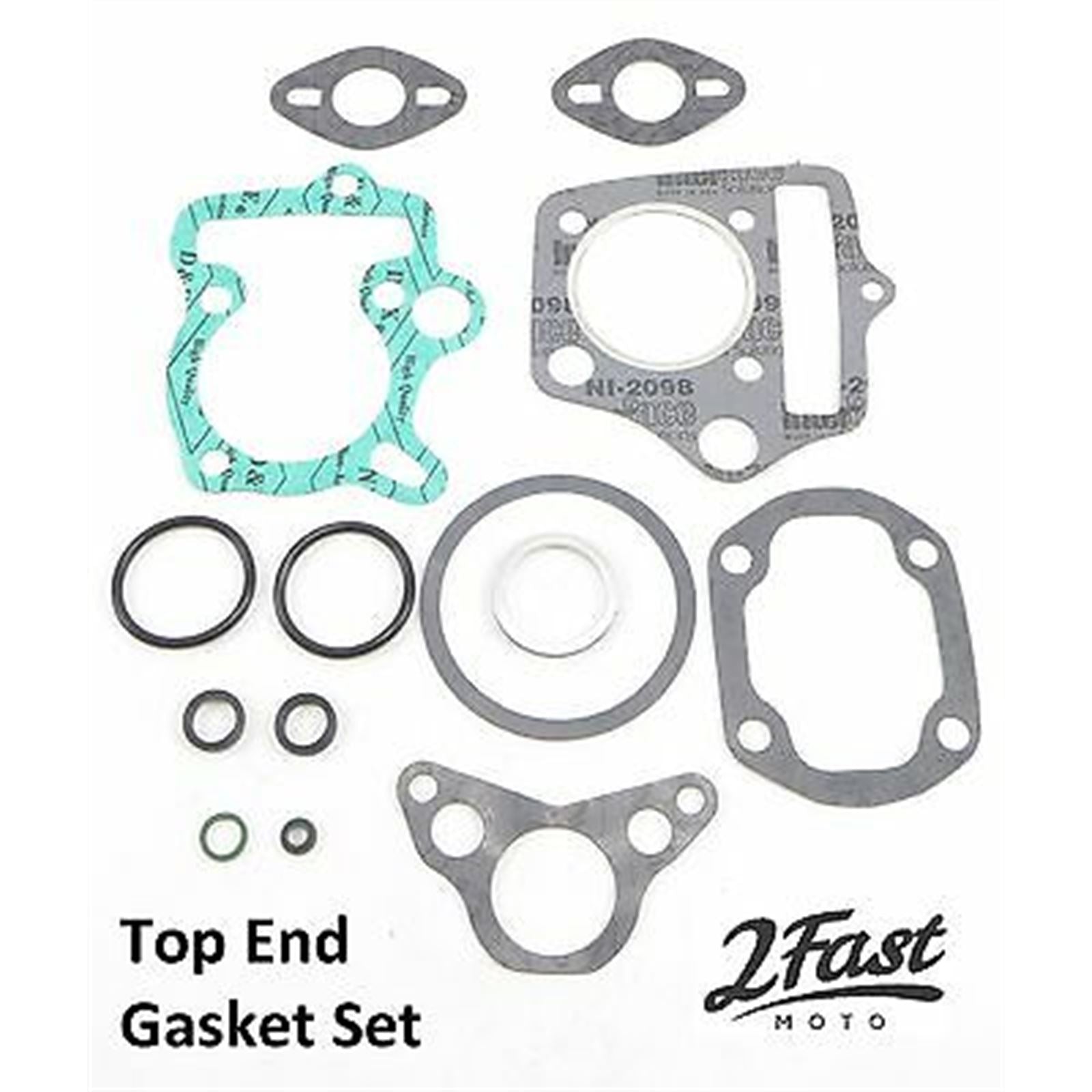 2FastMoto Engine Top End Gasket Set Kit for Honda 70cc ATC70/TRX70  p400210600073 - atv_657139
