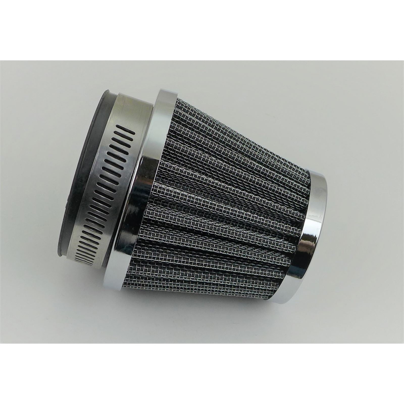 2FastMoto Clamp-On Wire Mesh Air Filter Cleaner Tapered 50mm- Chrome  25-24980_943128