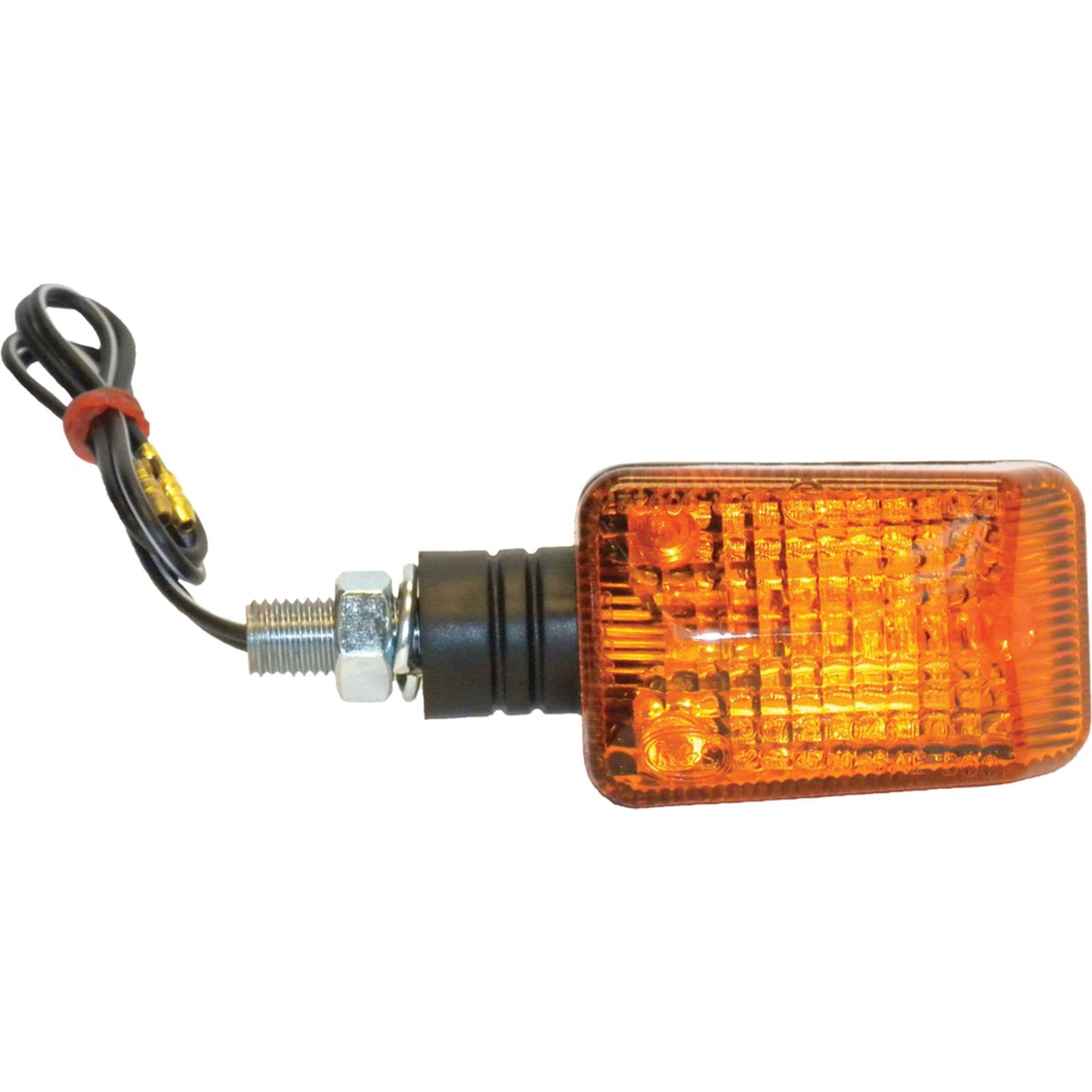 K&S Universal Signal Lights Black with Amber Lens 25-7500_86587