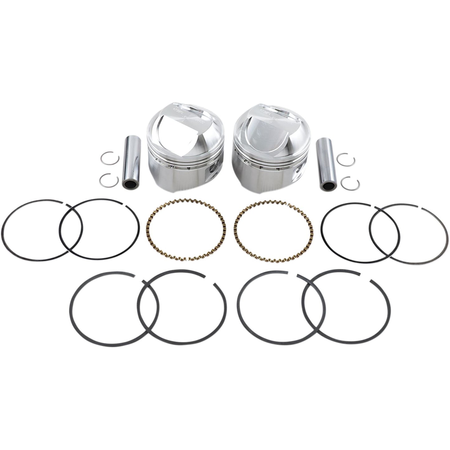 Wiseco - Powersports Piston Kit - .010 - High Compression - 1978-1984 - Big Twin K1624_497020