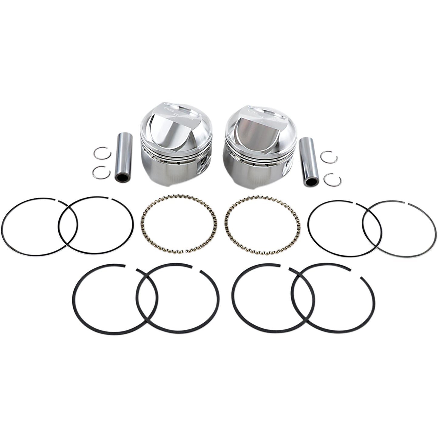Wiseco - Powersports Piston Kit - .020 - High Compression - 1978-1984 - Big Twin K1625_497021
