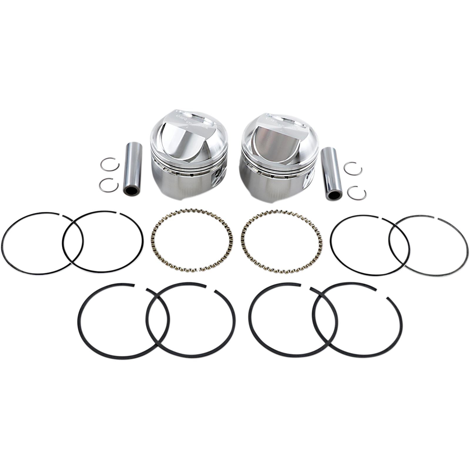 Wiseco - Powersports Piston Kit - .020 - High Compression - 1978-1984 - Big Twin K1625_497021