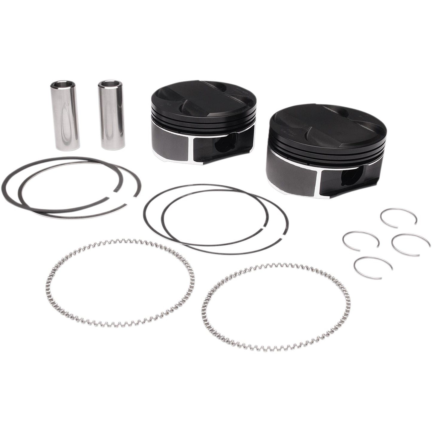 Wiseco - Powersports Black Edition Piston Kit M8 107 CID 11.0:1 K2784_494608