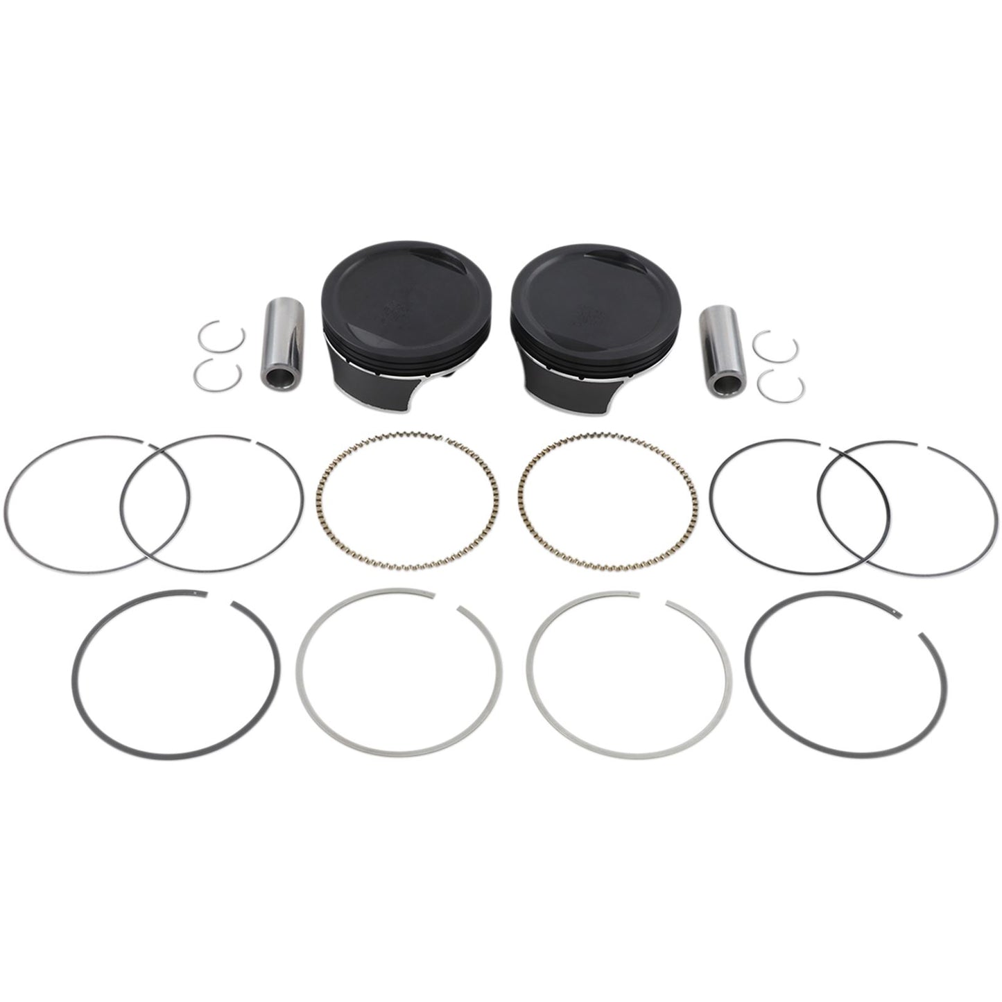 Wiseco - Powersports Black Edition Piston Kit TC 103  CID 9:1 K2788_494858