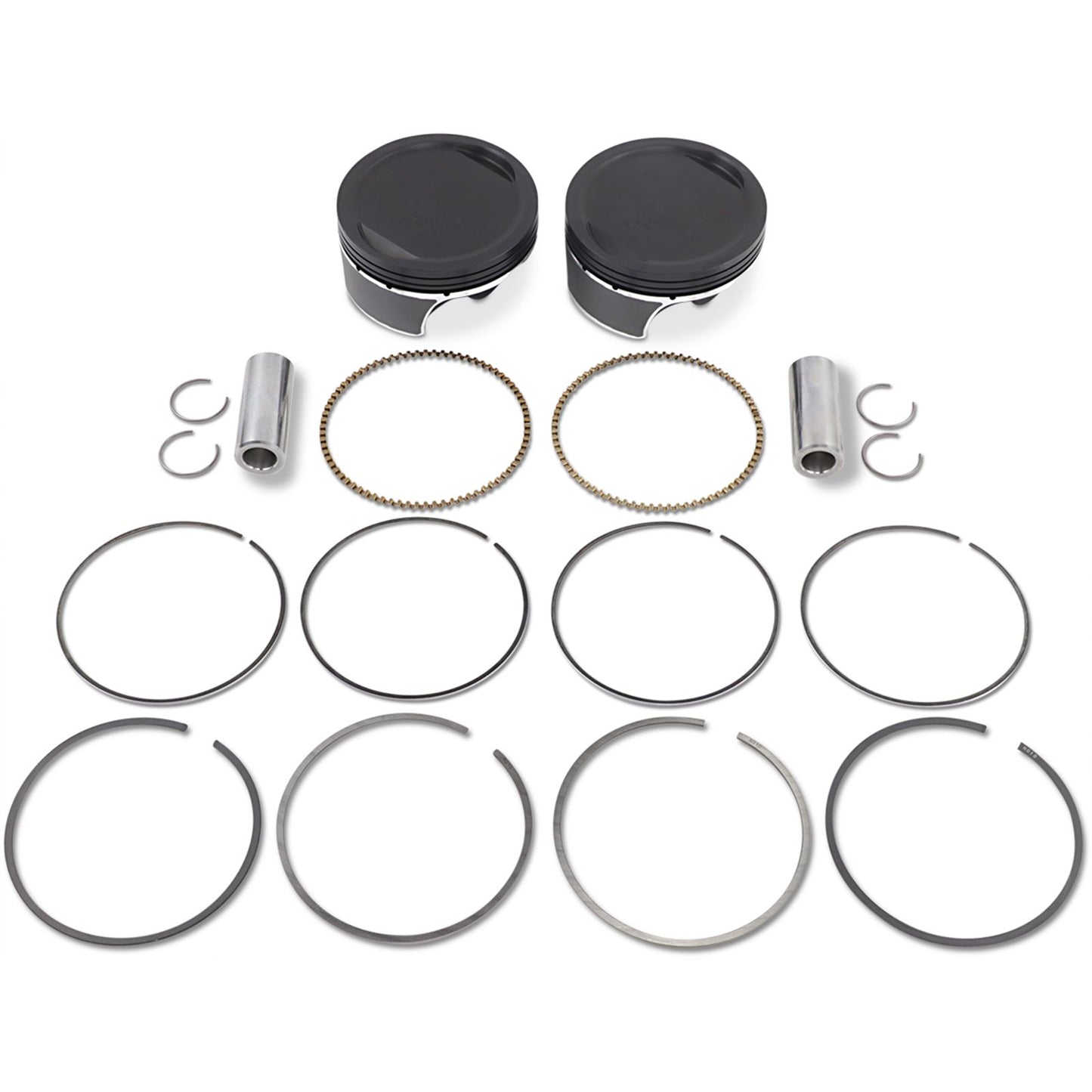 Wiseco - Powersports Black Edition Piston Kit TC 103  CID 9:1 +.010 K2789_494859