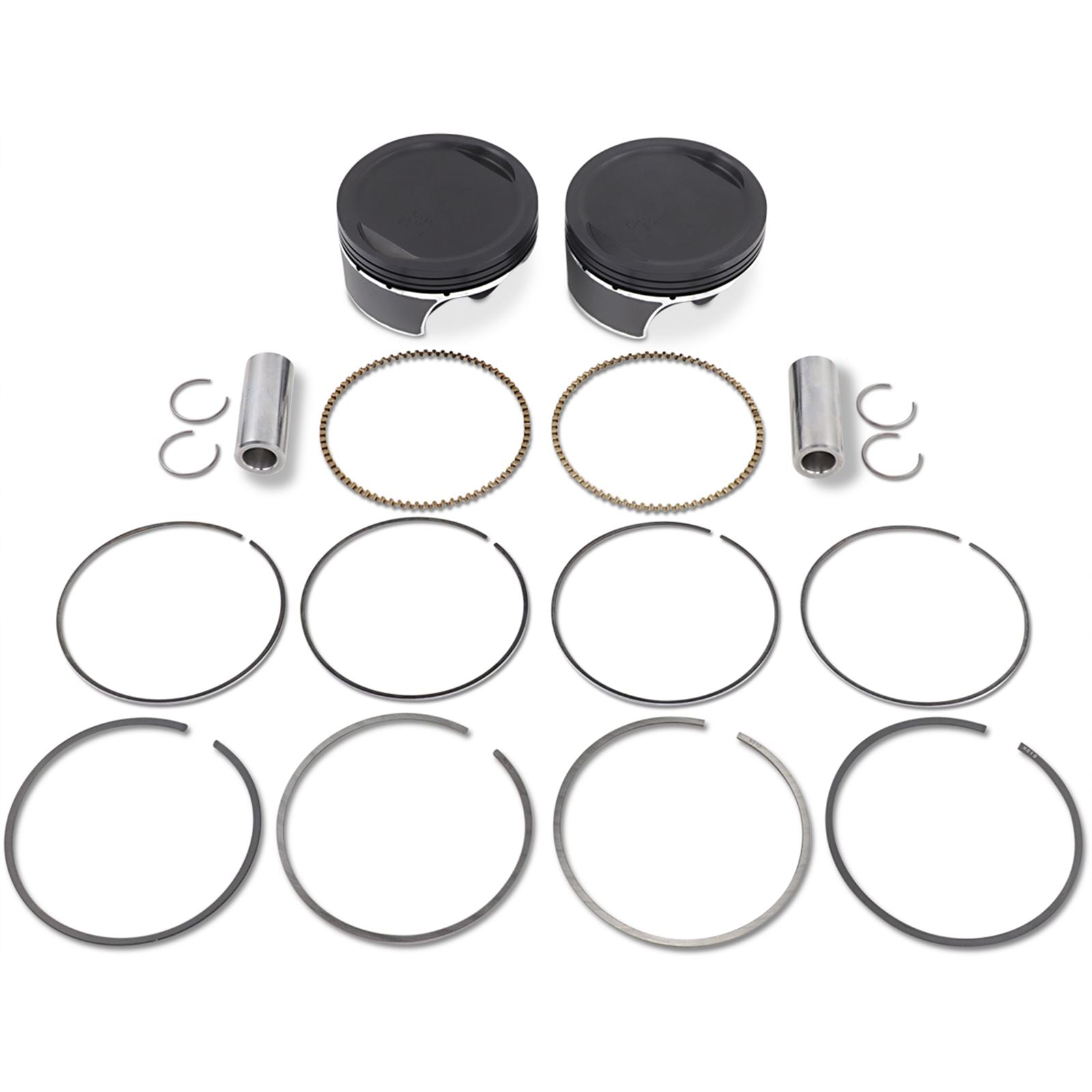 Wiseco - Powersports Black Edition Piston Kit TC 103  CID 9:1 +.010 K2789_494859