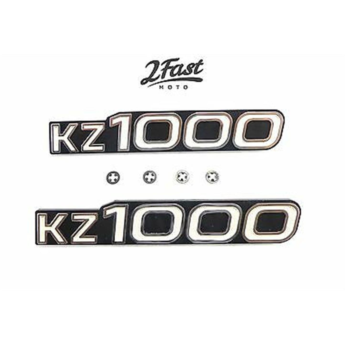 2FastMoto Side Cover Emblem Replacement For Kawasaki KZ1000  56018-261_636123