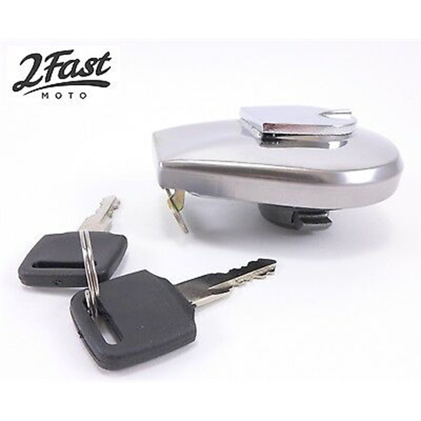 2FastMoto Fuel Tank Cap Locking Polished for Honda VF750C, VF750, VF700, VT500C 2037WINST_647427
