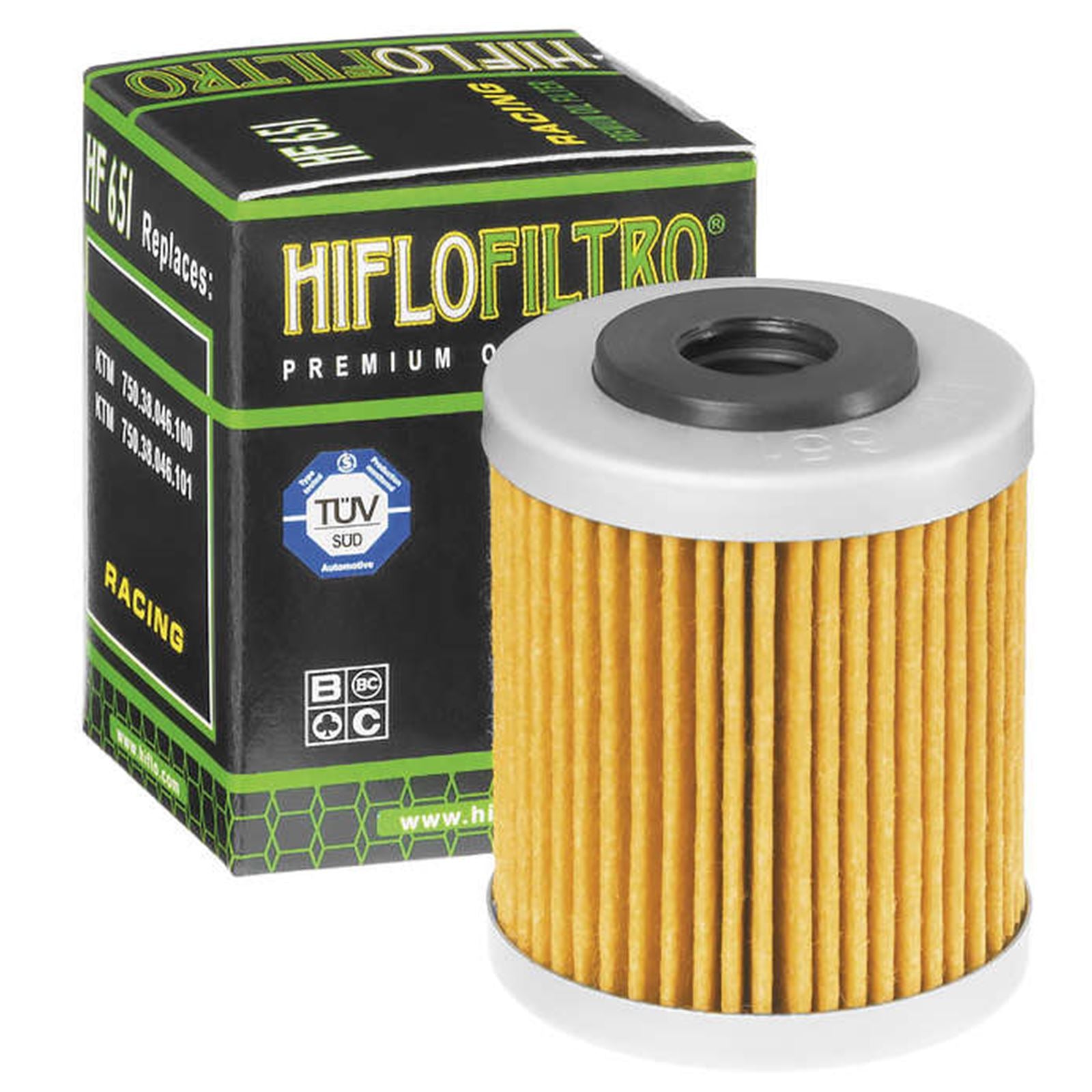 Hiflofiltro Oil Filter HF651_86746