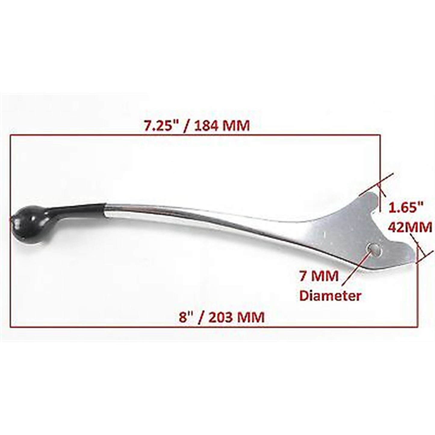 2FastMoto Brake Lever Silver for Honda CB 350, 360, 450, 500, 550, 750 53175-369-003_628359