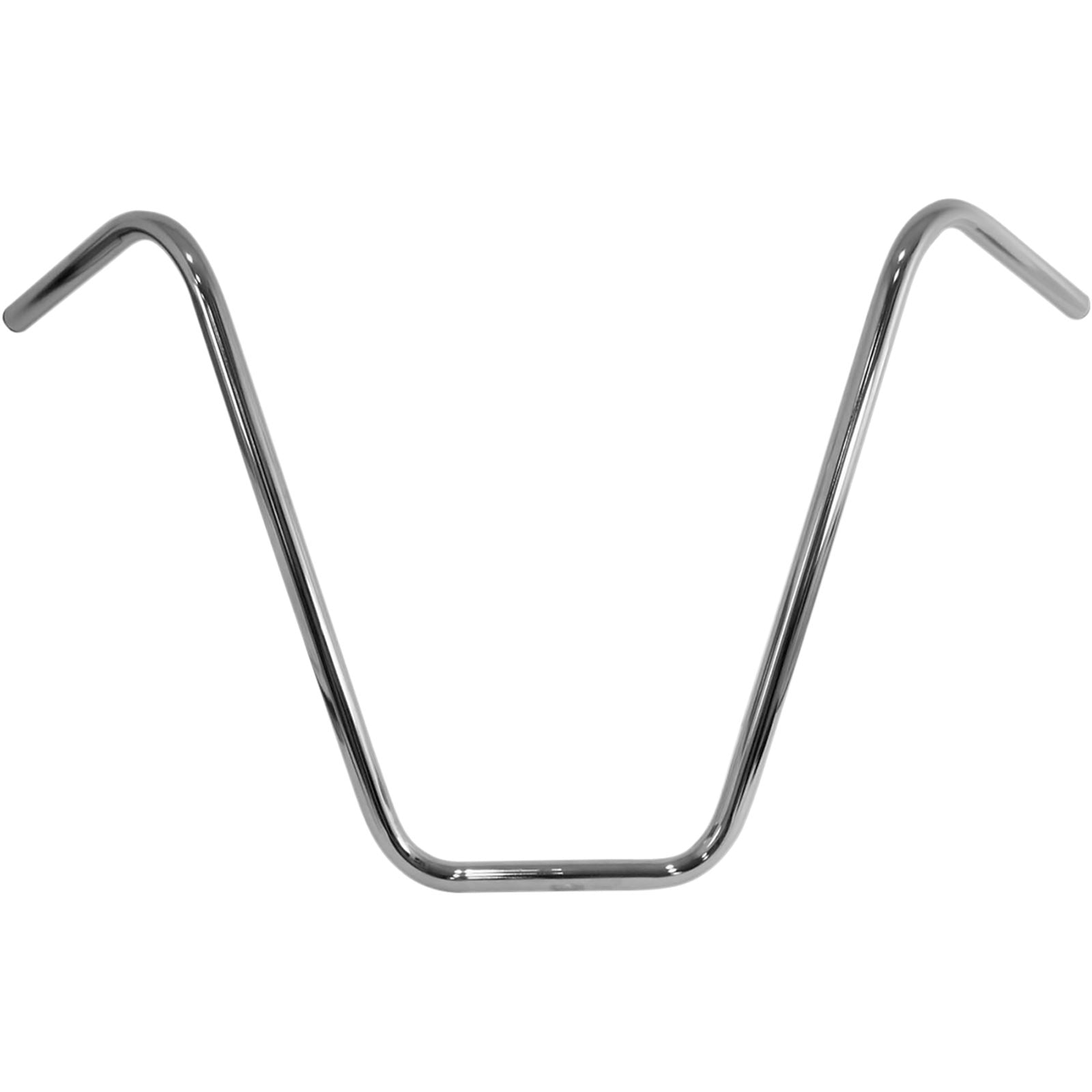 Emgo 7/8" Handlebar Ape Hanger 18" Rise Chrome 23-12537_380855