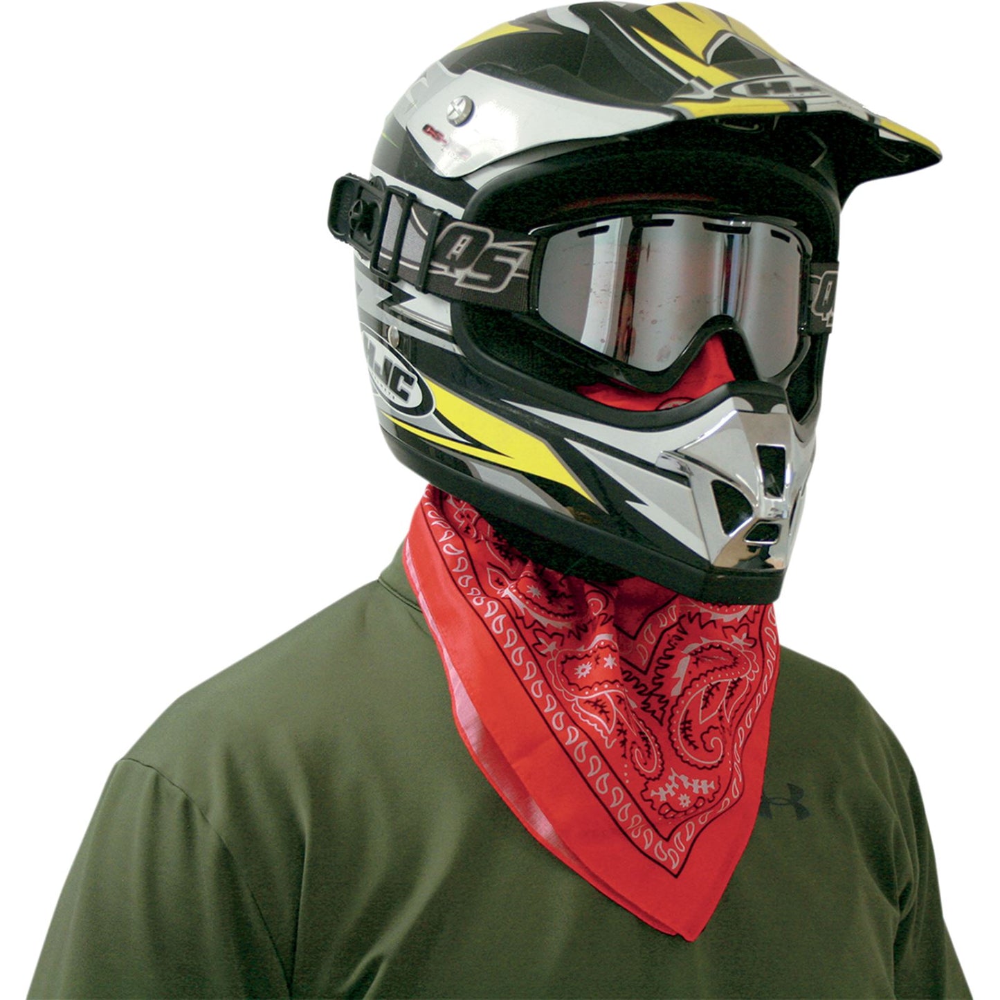 ATV-UTV Tek Dust Mask Bandanna - Red BDMRED_346828
