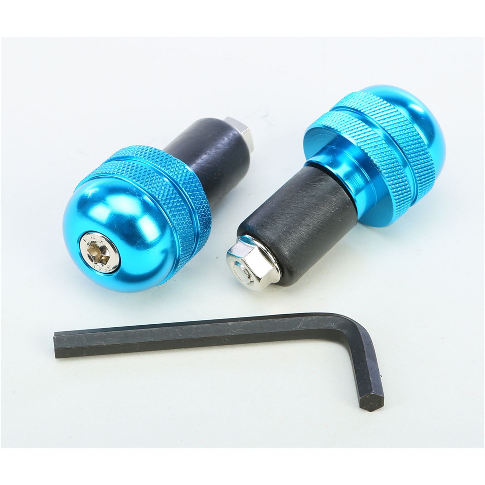 2FastMoto Aluminum 7/8" Anto Vibration Bar Ends - Blue - 2 Pack 23-96463_86806