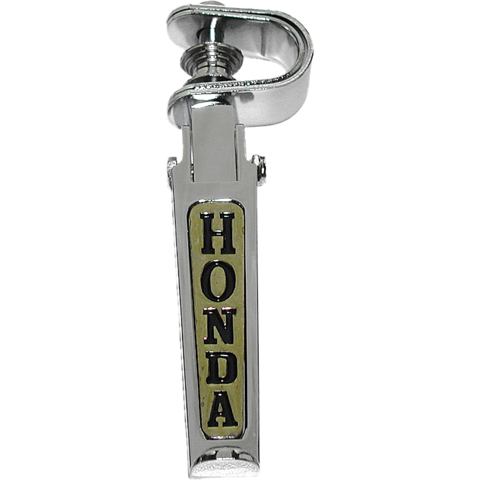 2FastMoto Adjustable/Folding Footpeg Rests for Honda Chrome/Gold - 1" - 1.25" 2fm-11-7323h_86833