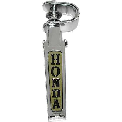 2FastMoto Adjustable/Folding Footpeg Rests for Honda Chrome/Gold - 1" - 1.25" 2fm-11-7323h_86833