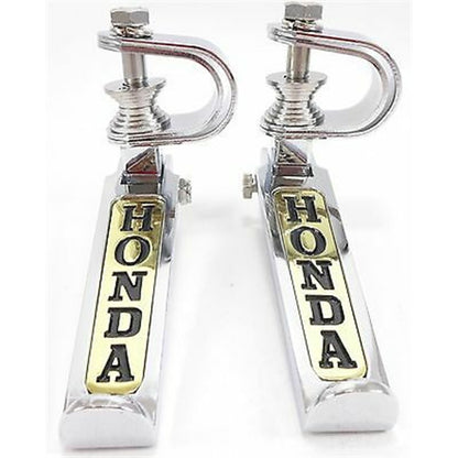 2FastMoto Adjustable/Folding Footpeg Rests for Honda Chrome/Gold - 1" - 1.25" 2fm-11-7323h_664156