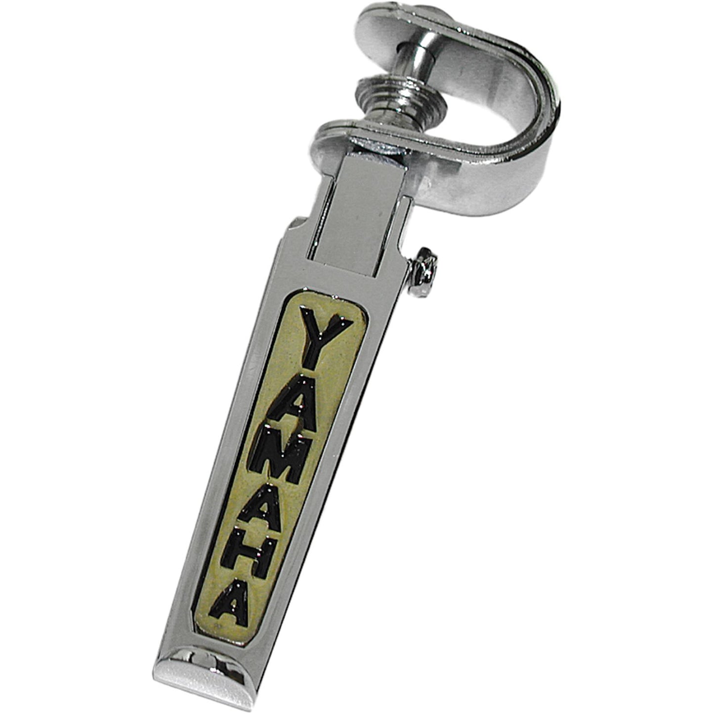2FastMoto  Folding Footrest Peg Pair Chrome/Gold - Insert Custom For Yamaha 2fm-11-7323y_86835