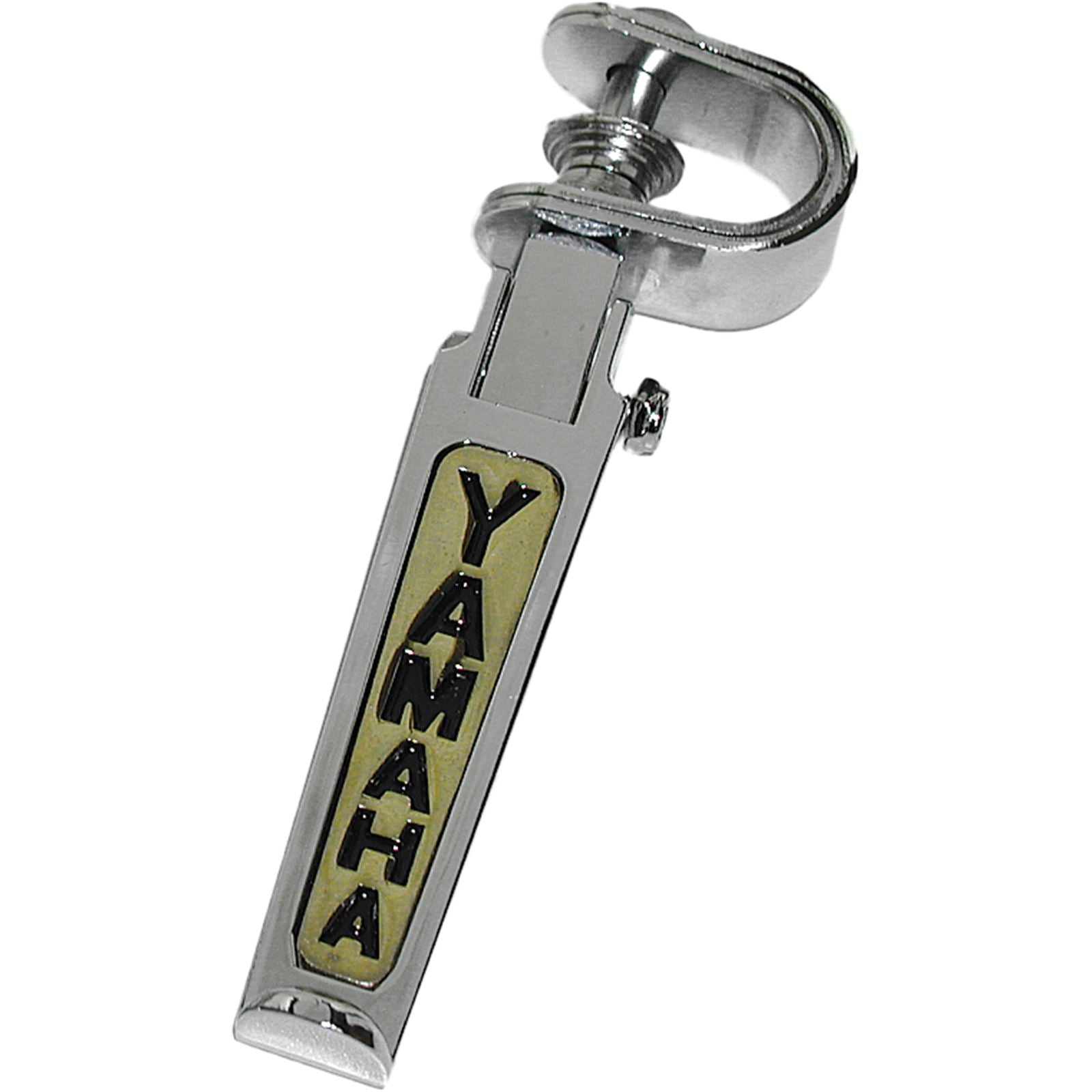 2FastMoto  Folding Footrest Peg Pair Chrome/Gold - Insert Custom For Yamaha 2fm-11-7323y_86835