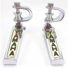 2FastMoto  Folding Footrest Peg Pair Chrome/Gold - Insert Custom For Yamaha 2fm-11-7323y_628820