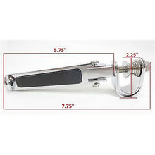 2FastMoto Folding Adjustable Foot Rest Pegs Chrome with Rubber Insert - Pair 50-85408_619647